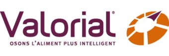 Logo de Valorial, pôle de compétitivité agroalimentaire ‘Osons l’aliment plus intelligent’.