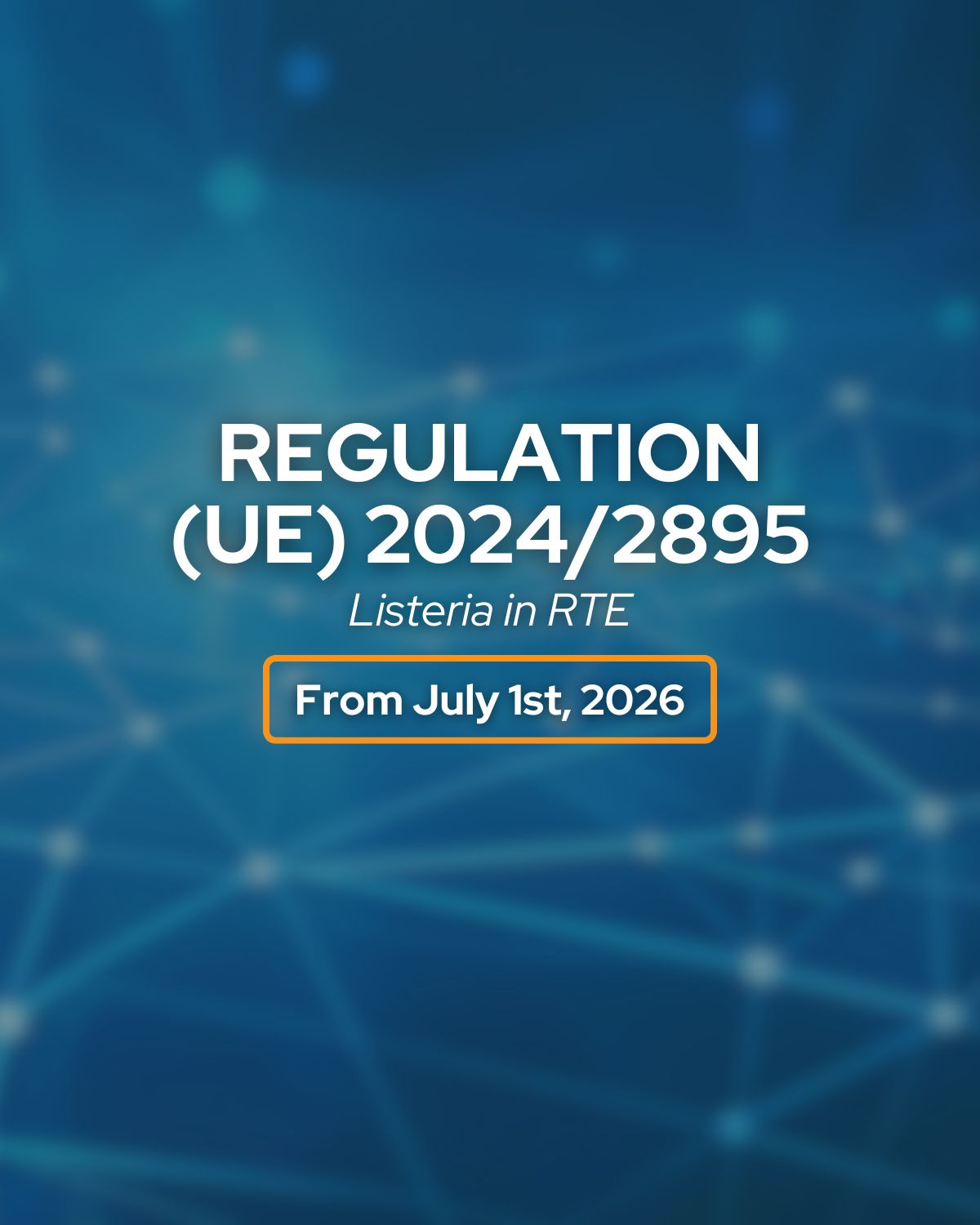 Listeria in RTE regulation
