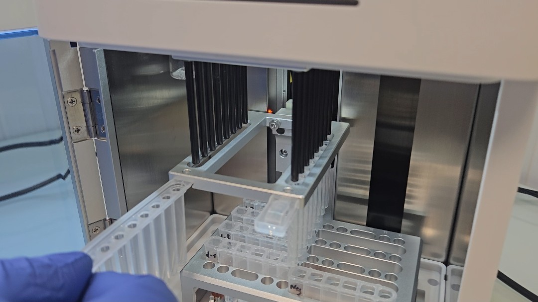 Installation des peignes (consommables) dans le PurifiX® 8